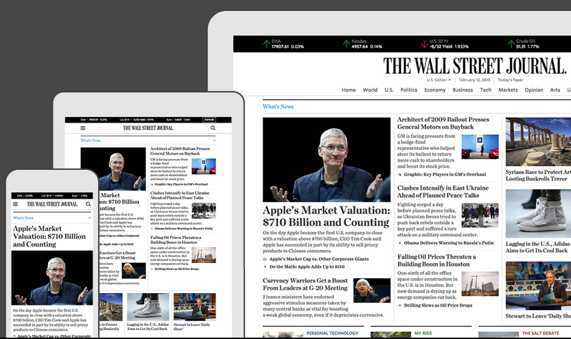 Wall Street Journal electronic subscription